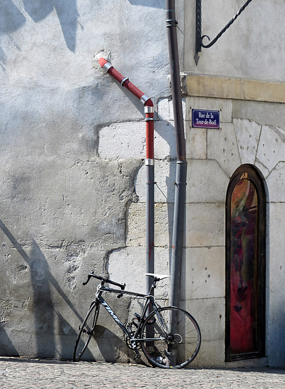 la bicyclette de la ruelle