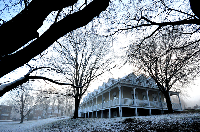 Brouillard sur Qubec 