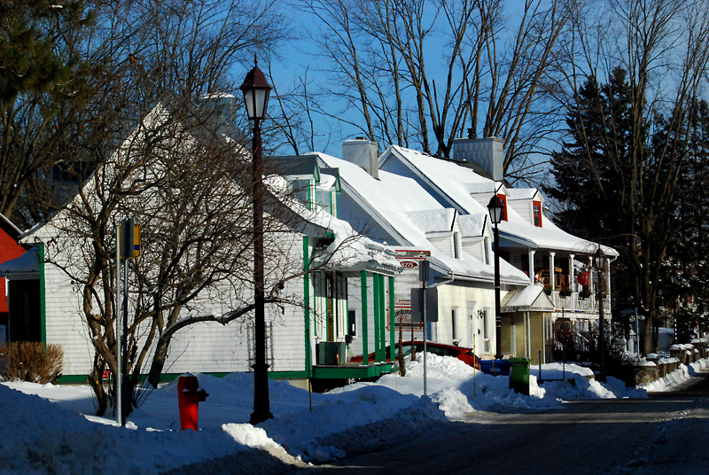 Le quartier du Trait-Carré historique à Charlesbourg