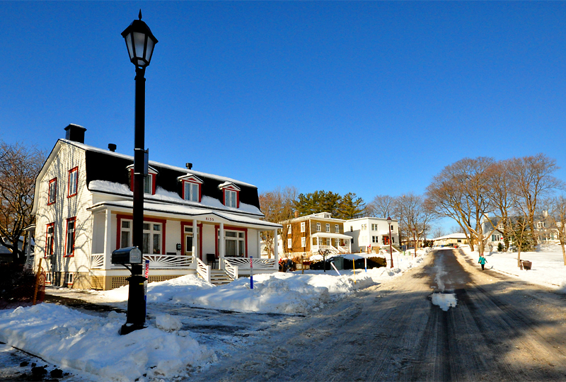Le quartier du Trait-Carré historique à Charlesbourg