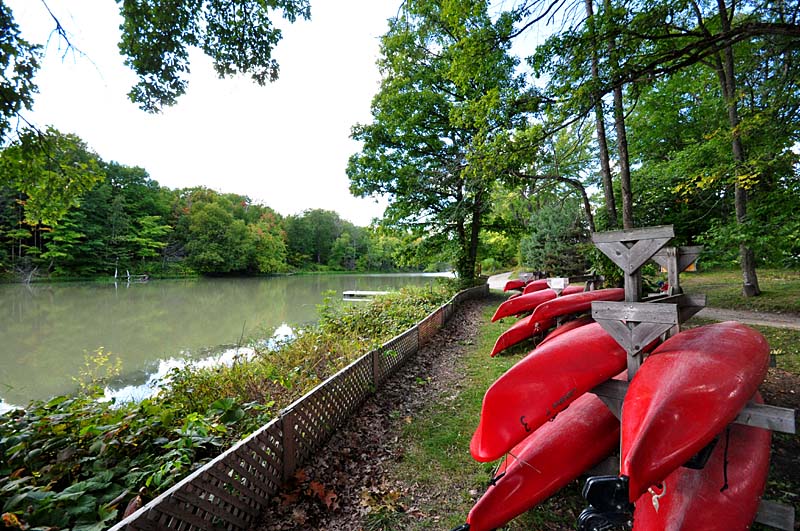 kayaks rouges