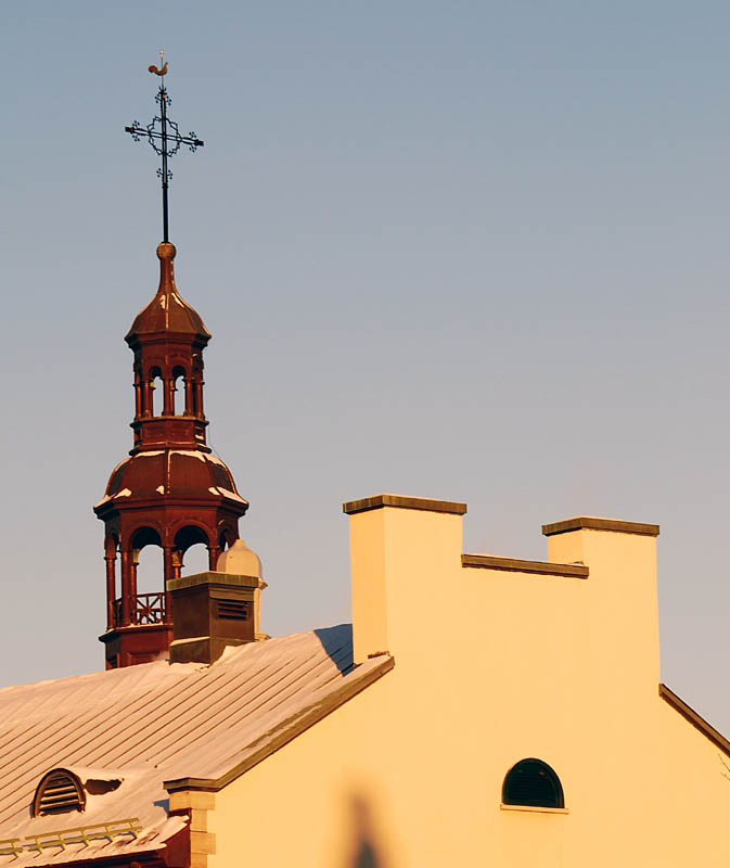 Un clocher du Vieux Qubec 