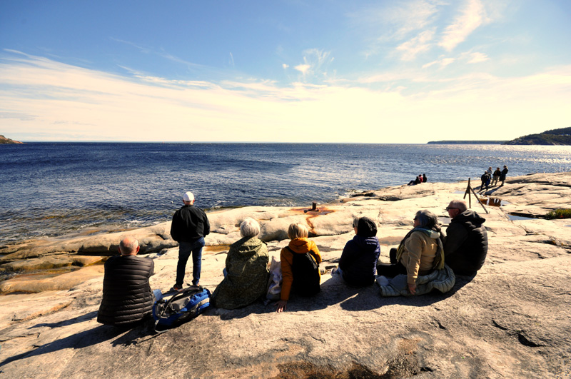 Contemplation de groupe