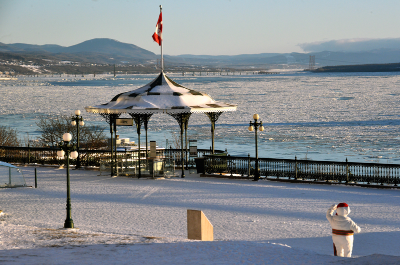 La Terrasse Dufferin et le Bonhomme Carnaval