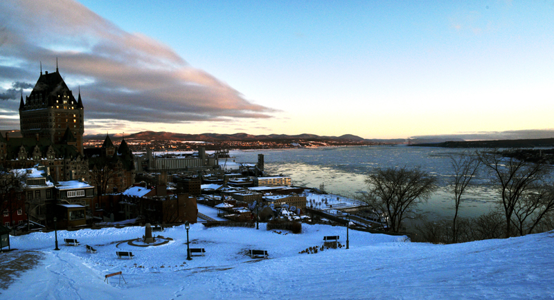  Vieux Qubec, avant l'aube