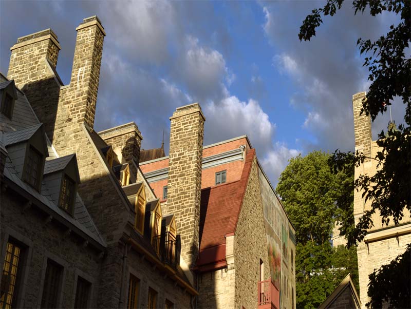 Les cheminées du Petit Champlain
