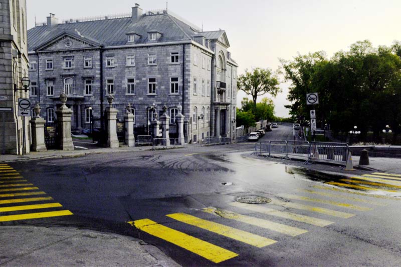Vieux Québec, la rue des remparts