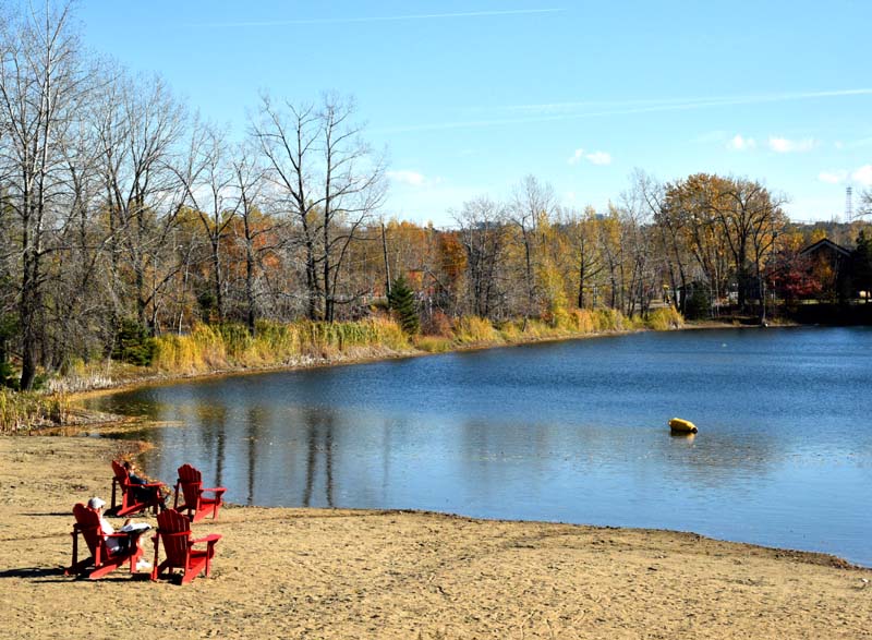 automne au lac Laberge