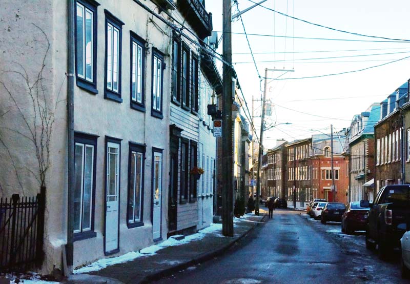 Rue Champlain, au pied du cap blanc