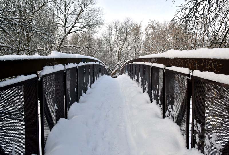 Passerelle sur la St-Charles