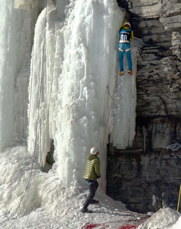 Scènes du festiglace 2025 de Pont-Rouge