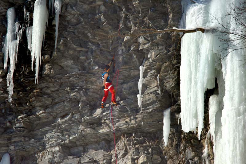 Scènes du festiglace 2025 de Pont-Rouge