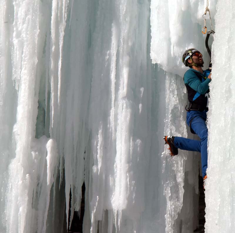 Scènes du festiglace 2025 de Pont-Rouge