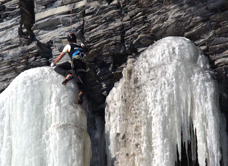 Scènes du festiglace 2025 de Pont-Rouge