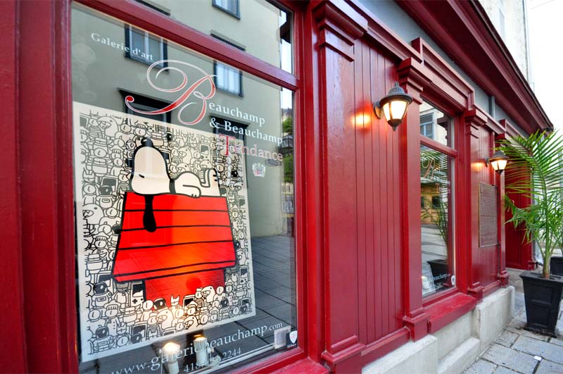 Snoopy le touriste