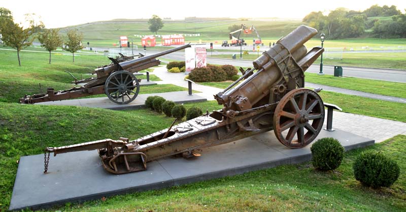 Les canons des Plaines d'Abraham