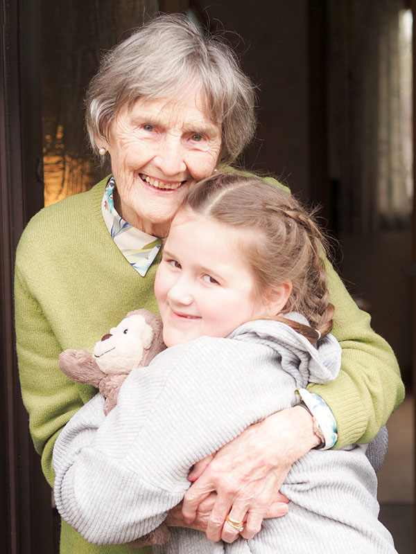 10th February 2025  Grandma at the door