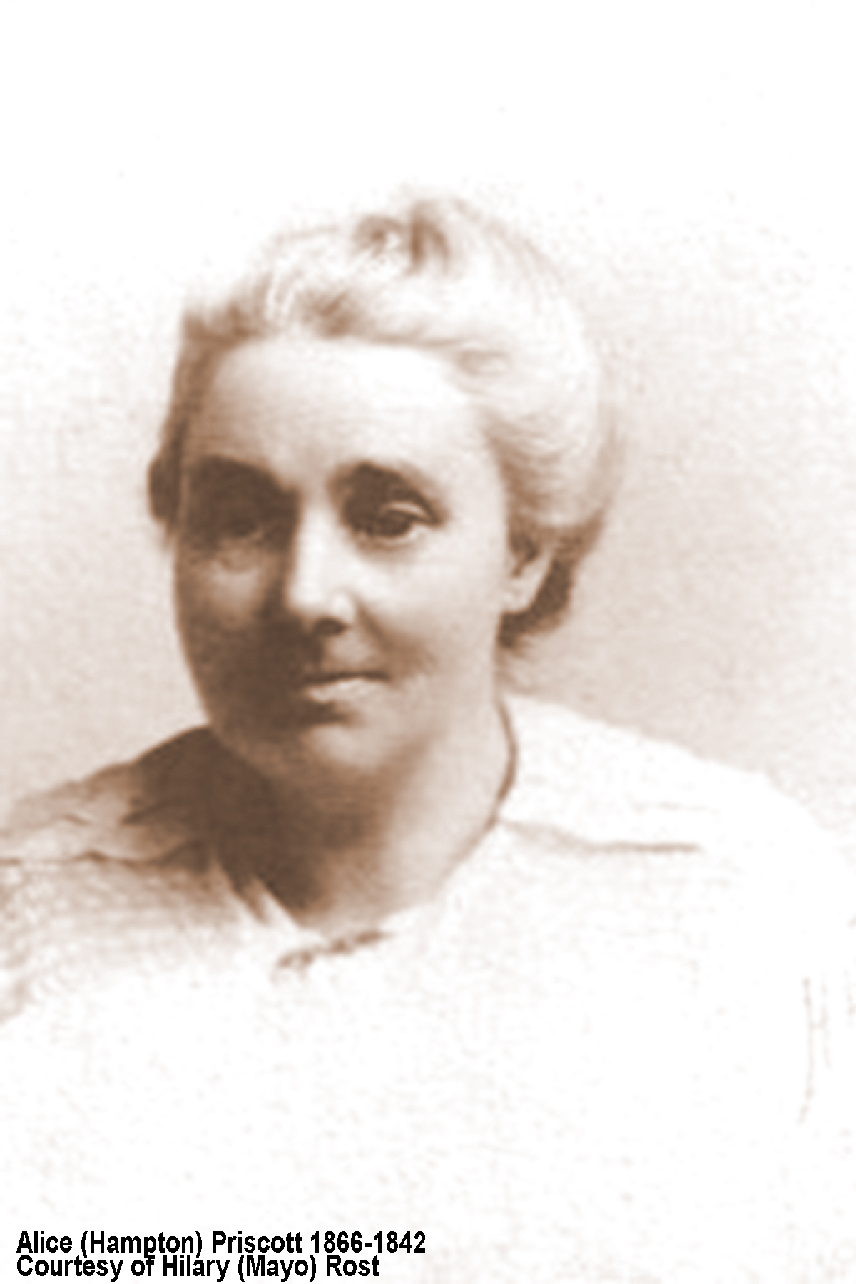 Alice Mary Hampton Priscott born 1867