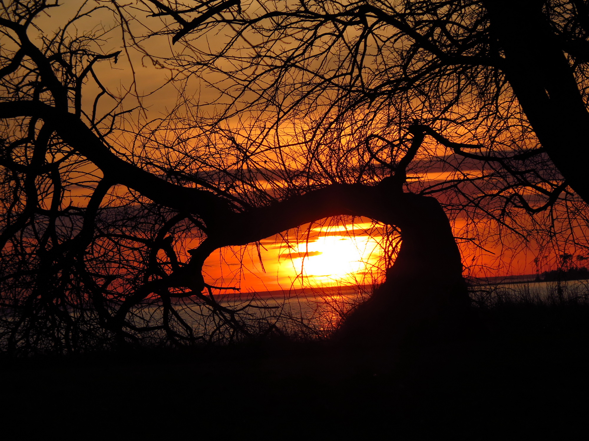 Sunset over the Chesapeake Bay