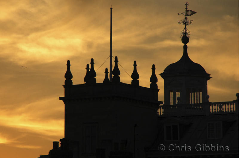 County Hall at Sunset