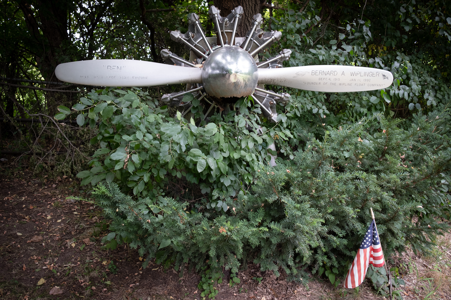 A Unique Grave Marker