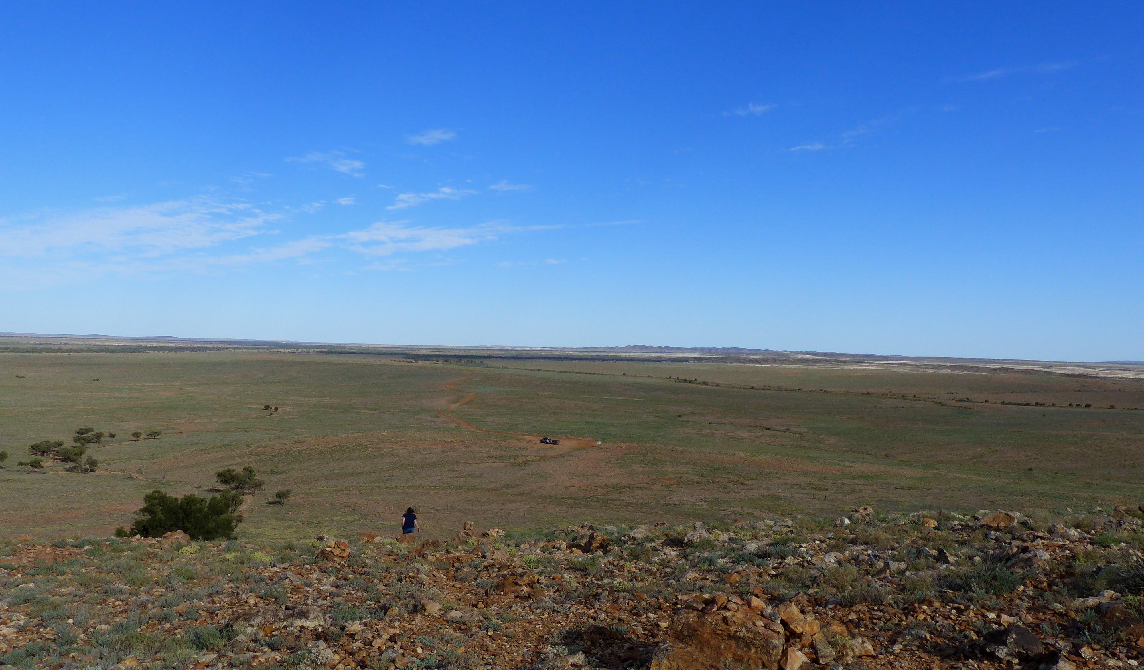 View from top of Mt Poole, NSW.  Not really any change from 175 years ago