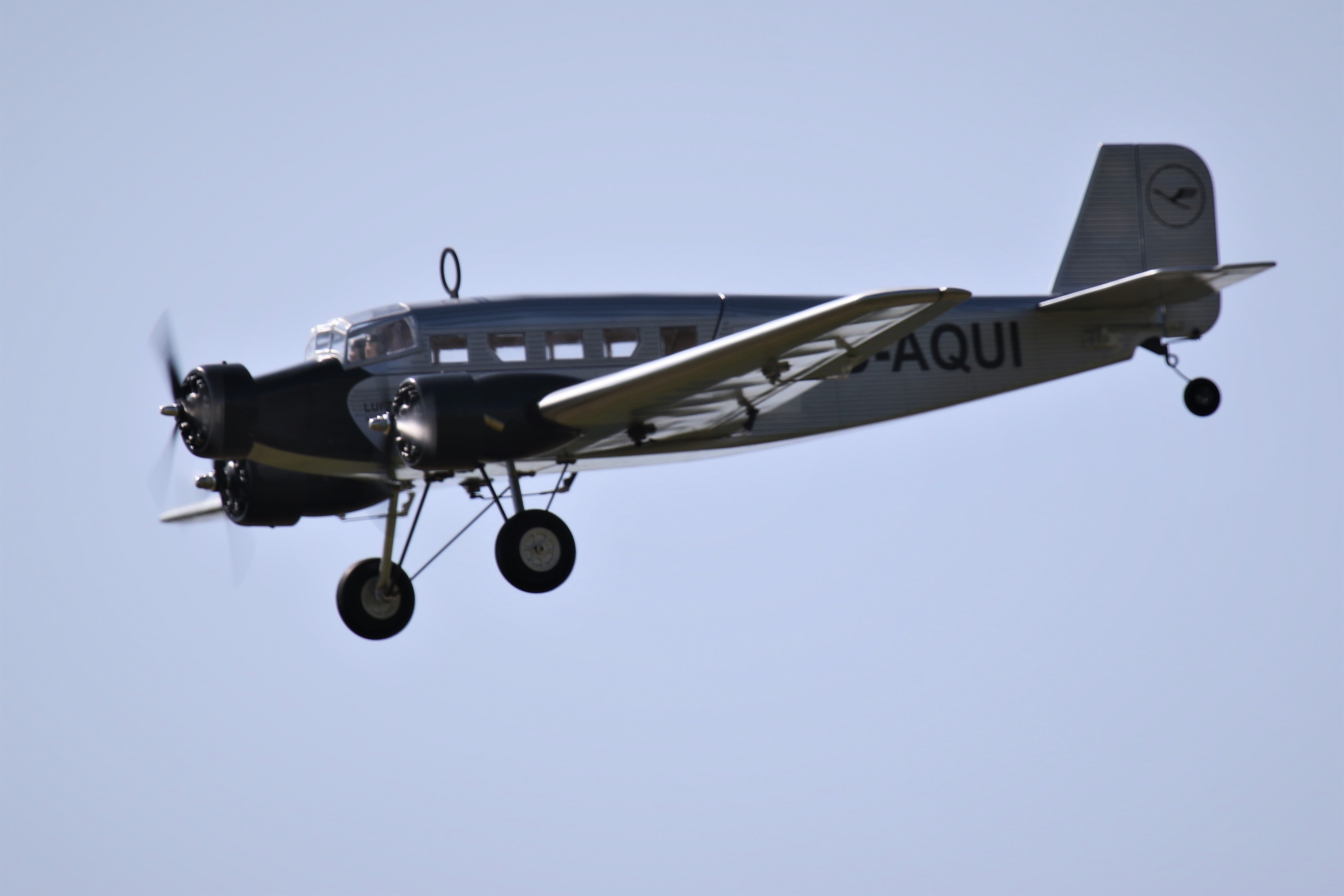 Allen L flying the Ju-52 on its maiden flight,0T8A7456 (2).JPG