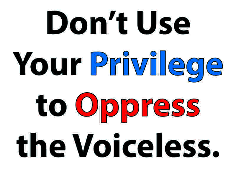 Dont Use Your Privilege