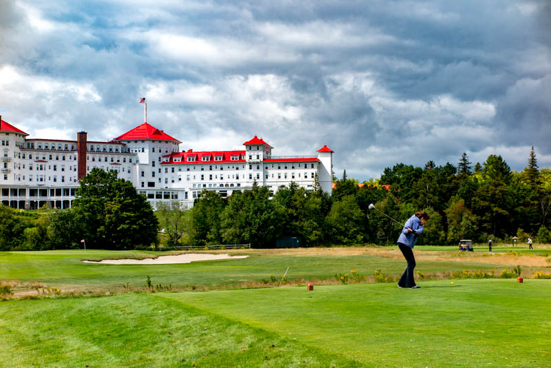 Golfing at The Mount Washington Hotel