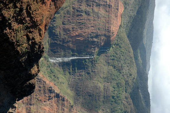 Waimea Canyon waterfall