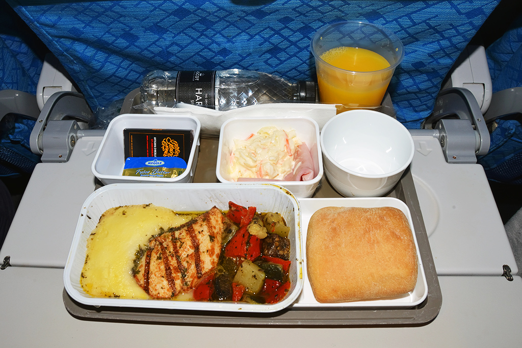 In-Flight Dinner