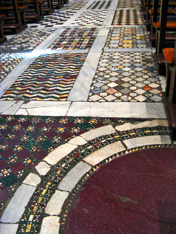 Cosmati Floor, San Saba9914