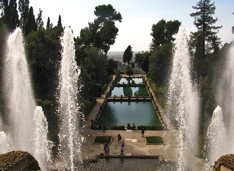 View From the Fountain1938