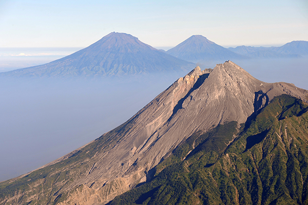 Mt. Merapi, Indonesia - highly active