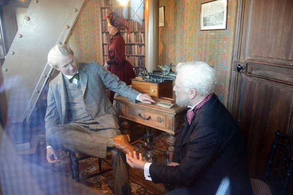 Gustave Eiffel's office at the top of his tower