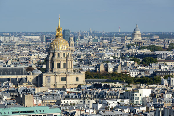 Les Invalides from the Second Level of the Eiffel Tower