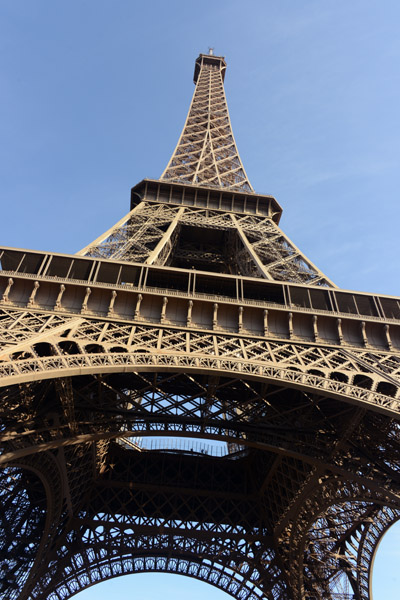 Eiffel Tower at 324/1063m was the world's tallest building until 1930