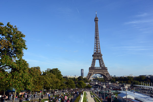Eiffel Tower from the Jardins du Trocadéro
