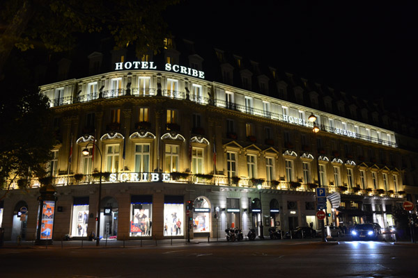 Hotel Scribe Paris Opra