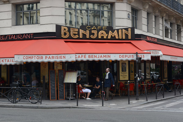 Caf Benjamin, Rue de Rivoli, Paris