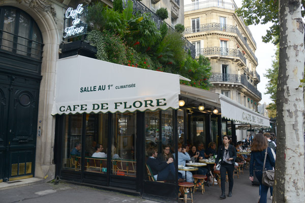Caf de Flore, Boulevard Saint-Germain