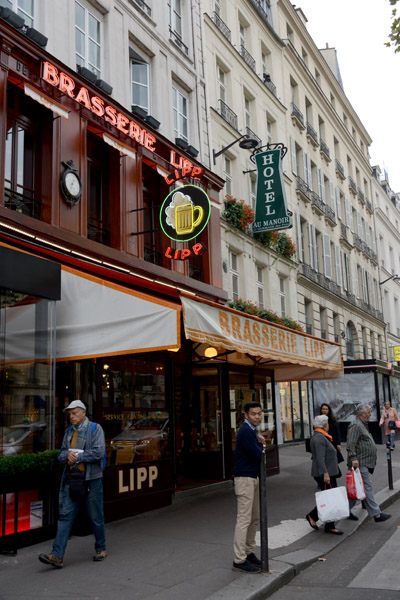 Brasserie Lipp, Boulevard Saint-Germain des Prs