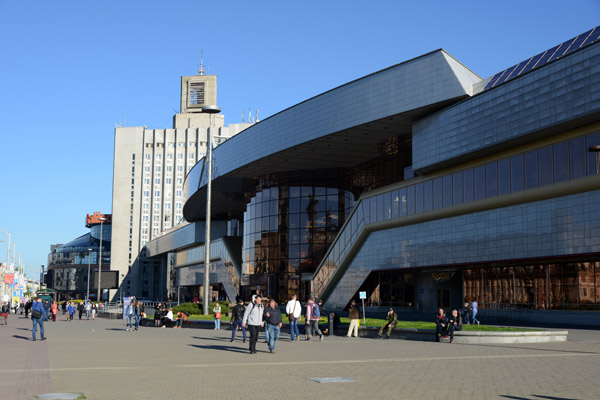 Minsk-Pasazhyrsky railway station, constructed 1991-2002