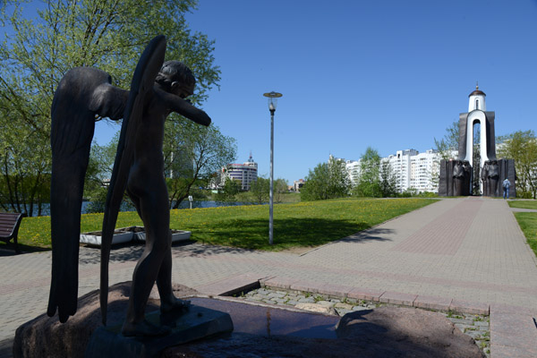 The Island of Tears commemorates Soviet soldiers who died in the Afghanistan War