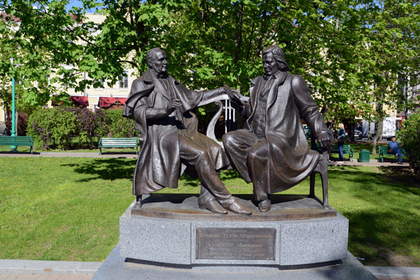 Vintsent Dunin-Martsinkyevich (1808-1884)  and Stanisław Moniuszko (1819-1872), Minsk