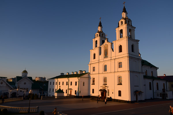 Holy Spirit Cathedral in the evening, Minsk