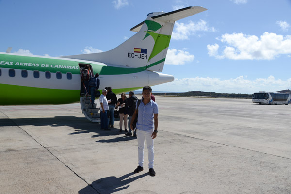 Boarding Binter Canarias ATR72 (EC-JEH) from LPA to Madeira