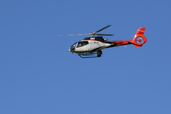 Corail Helicopters EC130 (F-OOUI) over Reunion