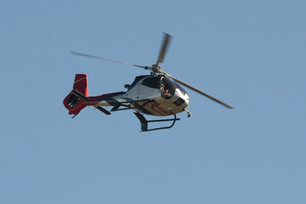 Corail Helicopters EC130 (F-OOUI) over Reunion