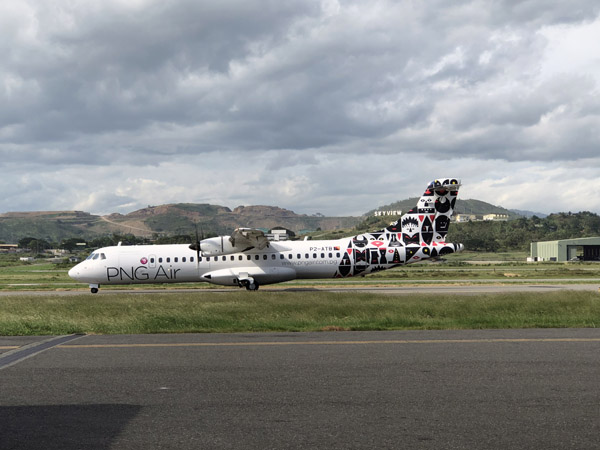 PNG Air ATR72 (P2-ATB) at Port Moresby